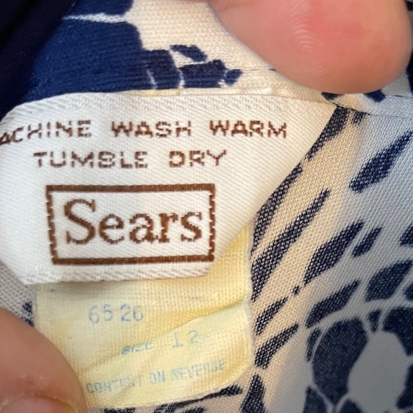 Vintage Sears Polyester Top - Picture 2 of 7